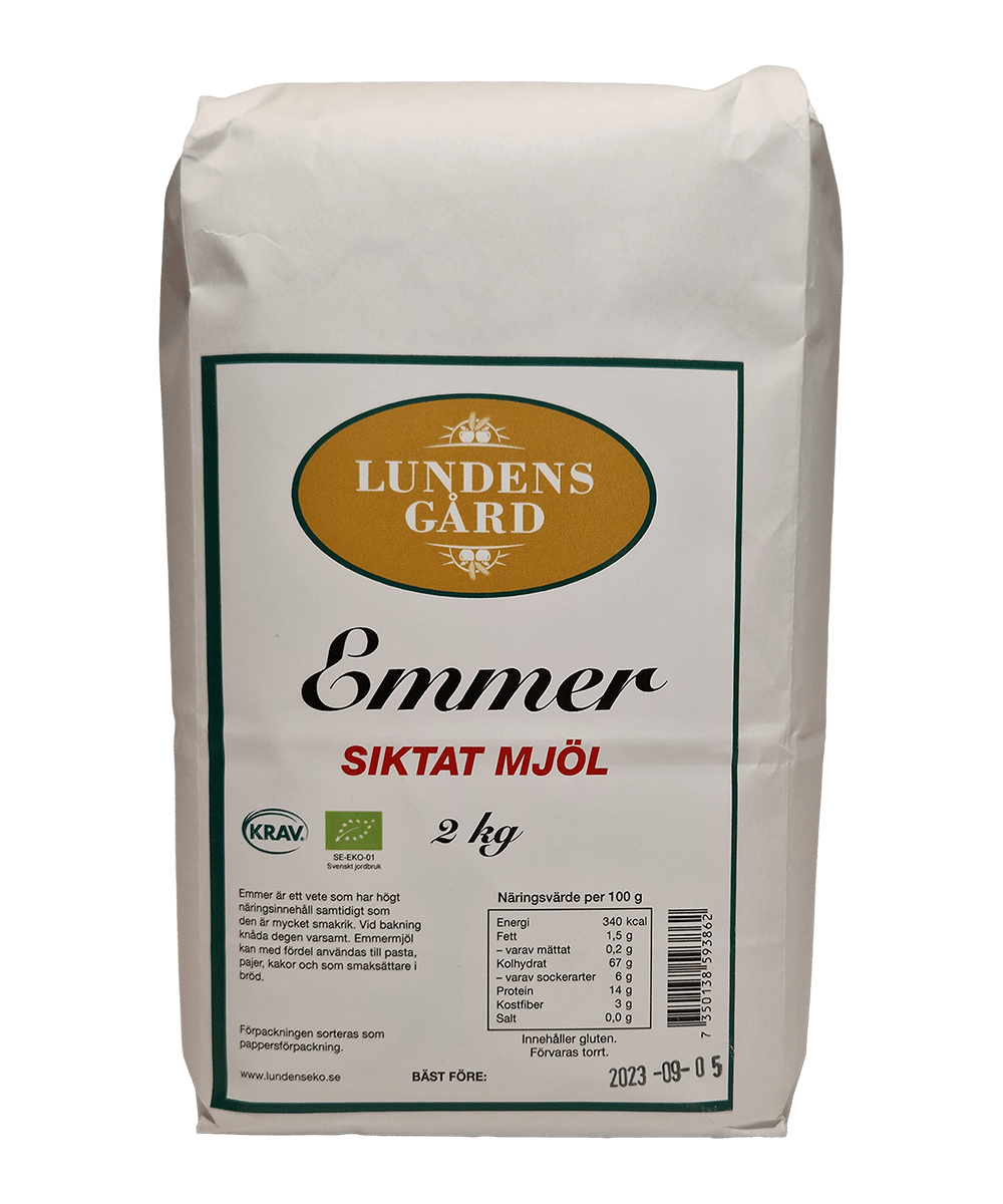 Emmer Siktat Mjöl – 2 kg