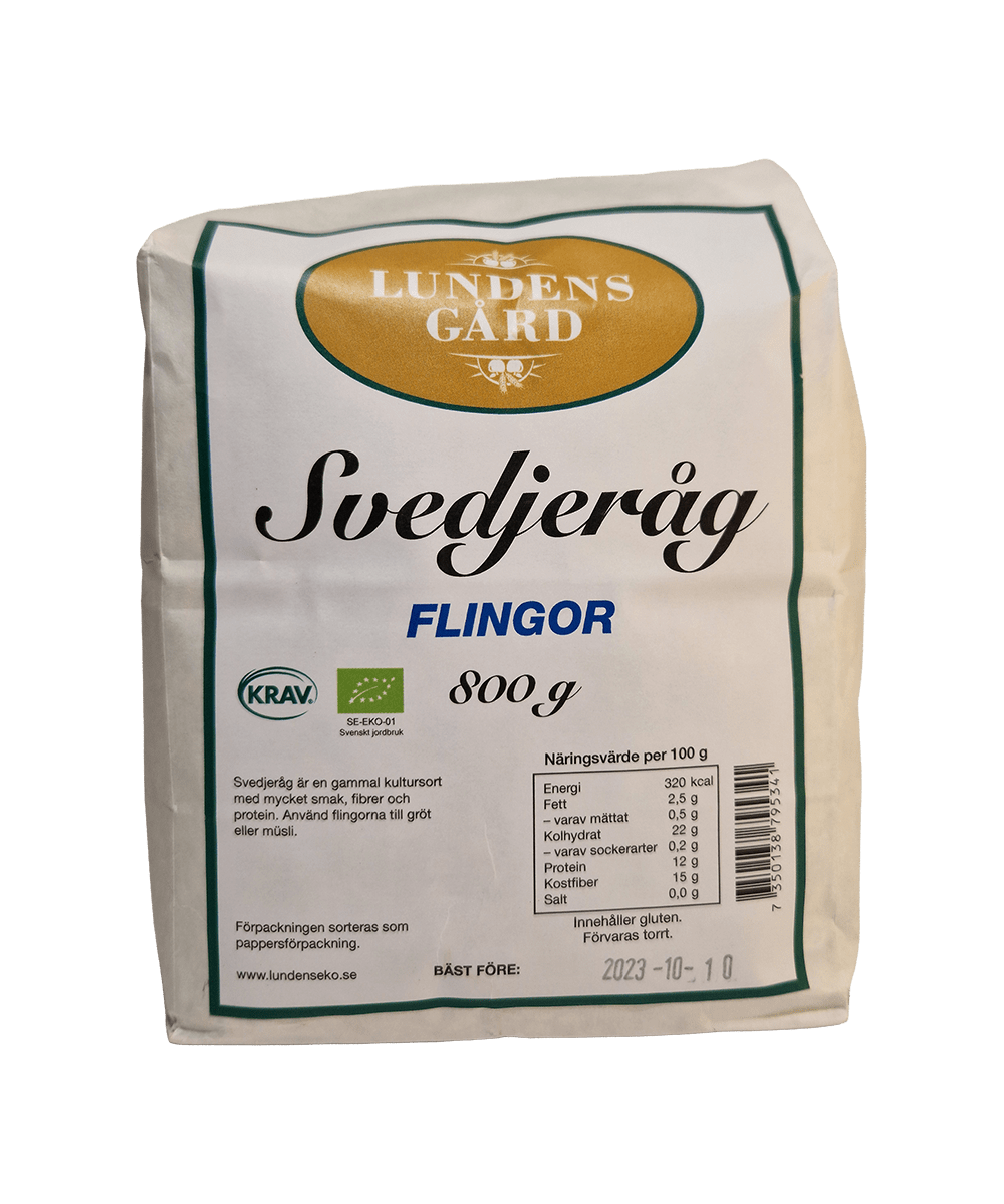 Svedjeråg Flingor – 800 g