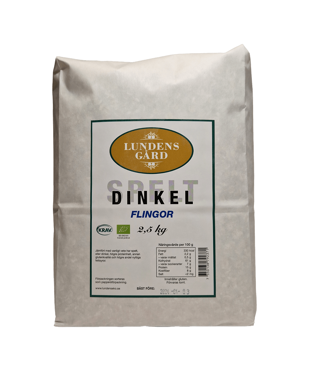 Dinkel Flingor – 2,5 kg