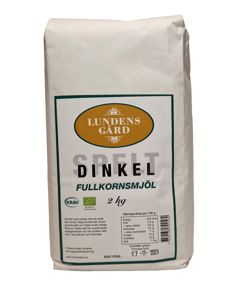 Dinkel Fullkornsmjöl – 2 kg