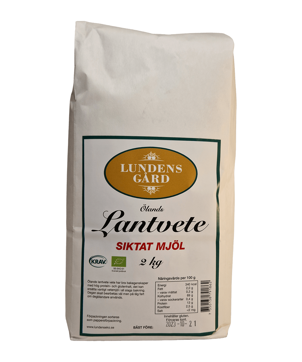 Ölands lantvete Siktat mjöl – 2 kg