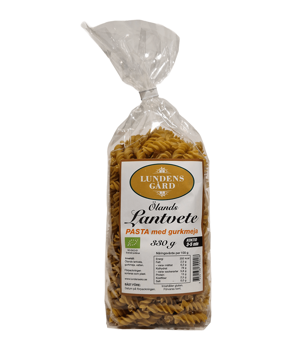 Ölands lantvete Pasta med gurkmeja – 330 g