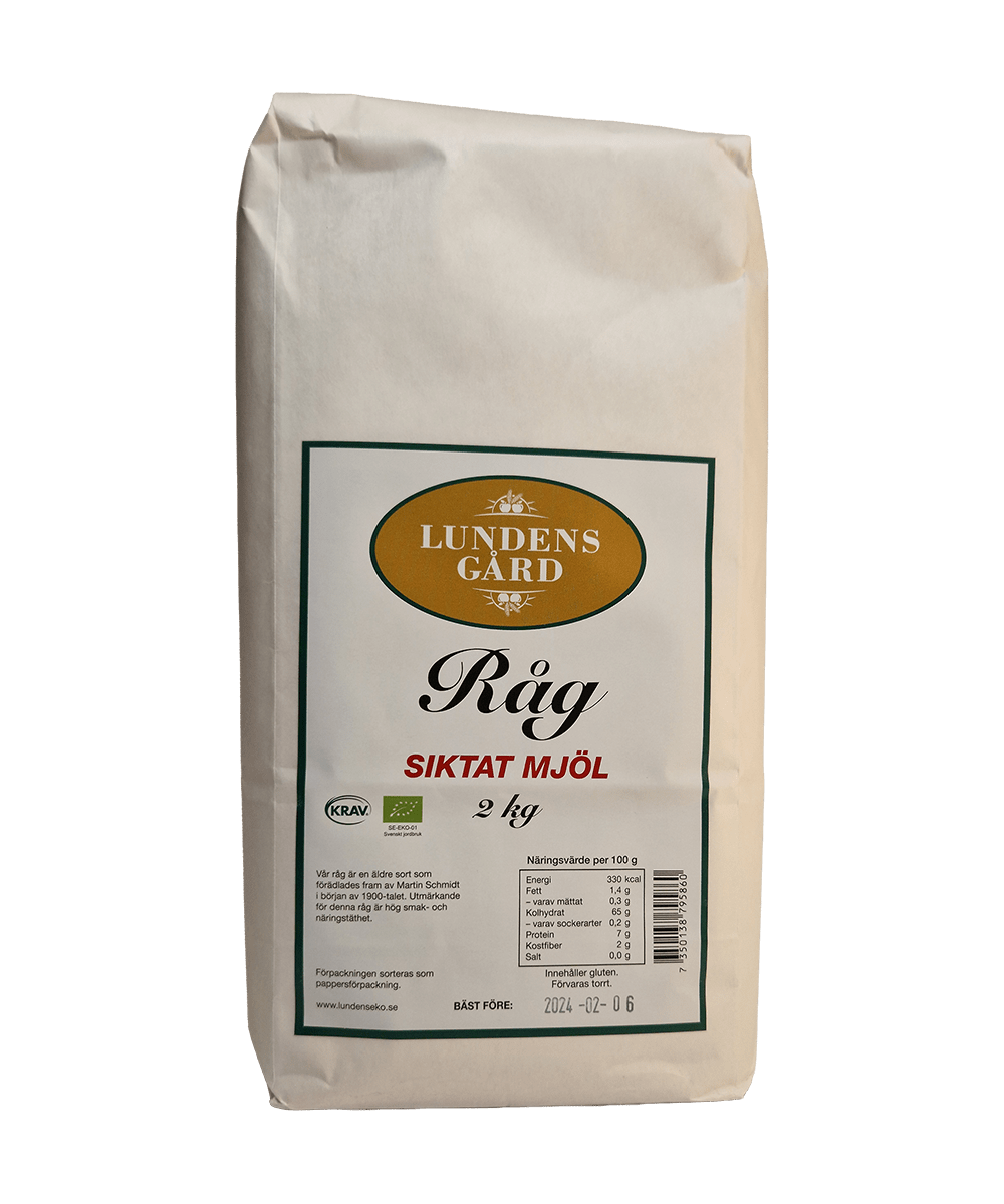 Råg siktat mjöl – 2 kg